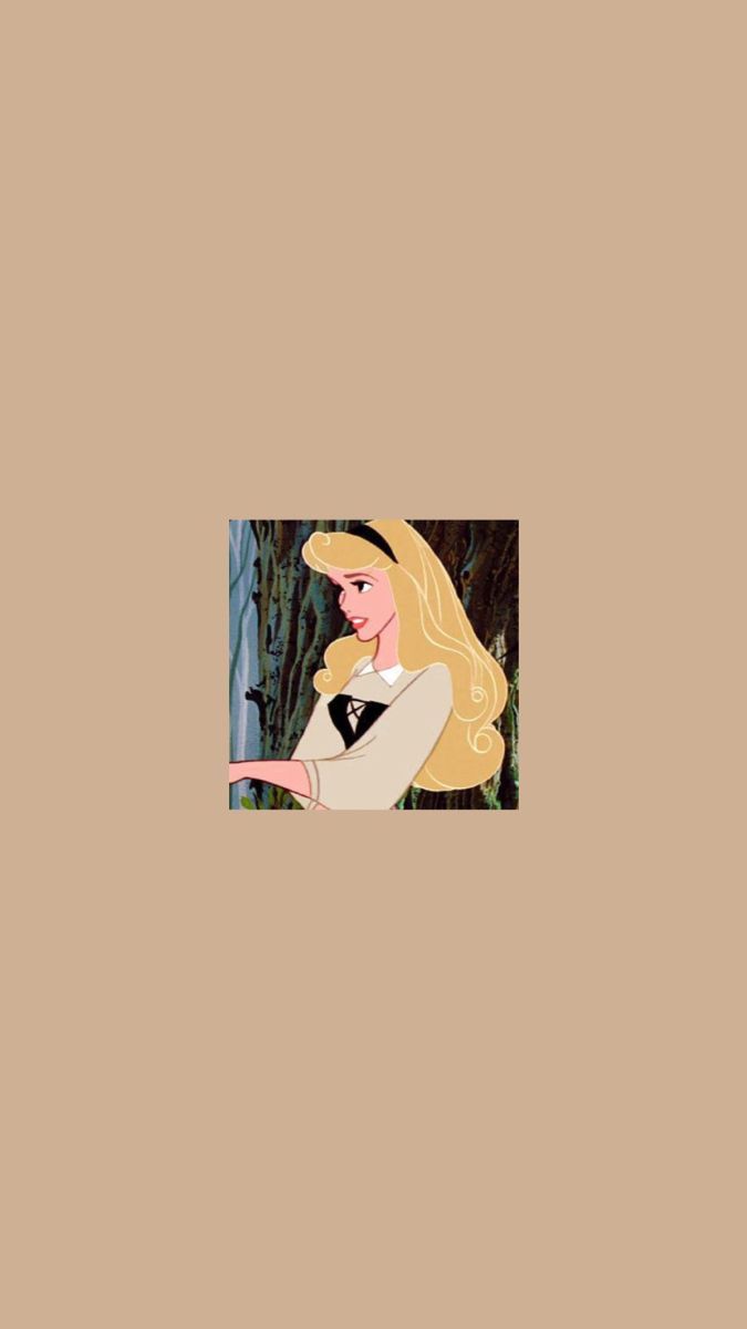 Aurora, Dornröschen, Disney, Beige Hintergrund, Wallpaper