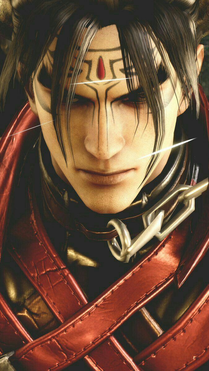 Tekken 8, Gesichtsbemalung, Nahaufnahme, Rote Gurte, Kämpfer, Android-Hintergrundbild