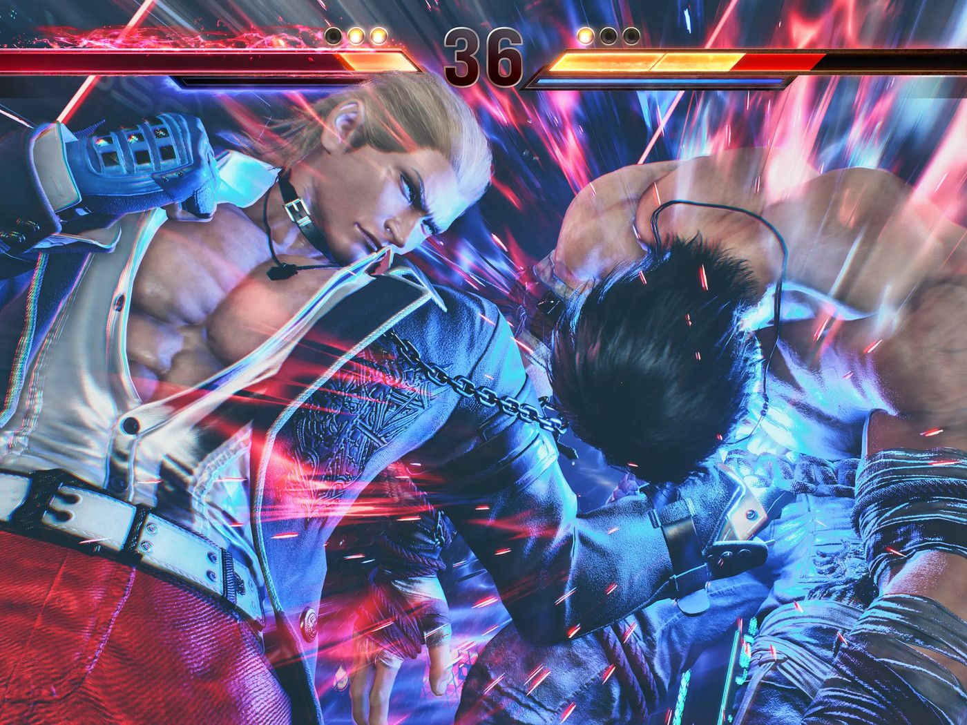 Tekken 8, Steve Fox, Jin Kazama, Gameplay, Faustschlag, HD, iPad-Hintergrundbild