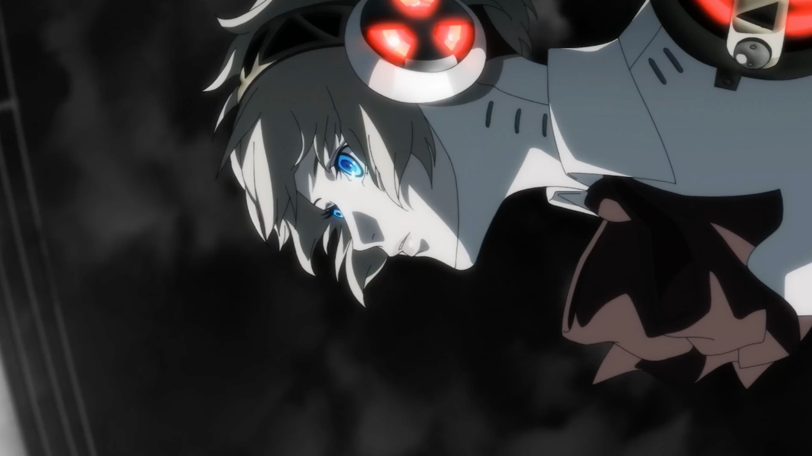 Aigis, Persona 3 Reload, Roboter, Rote Augen, Dunkel, HD, Hintergrundbild für den PC
