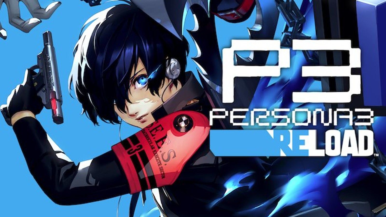 Makoto Yuki, Persona 3 Reload, Logo, Evoker, Armbinde, HD, Hintergrund für den Desktop