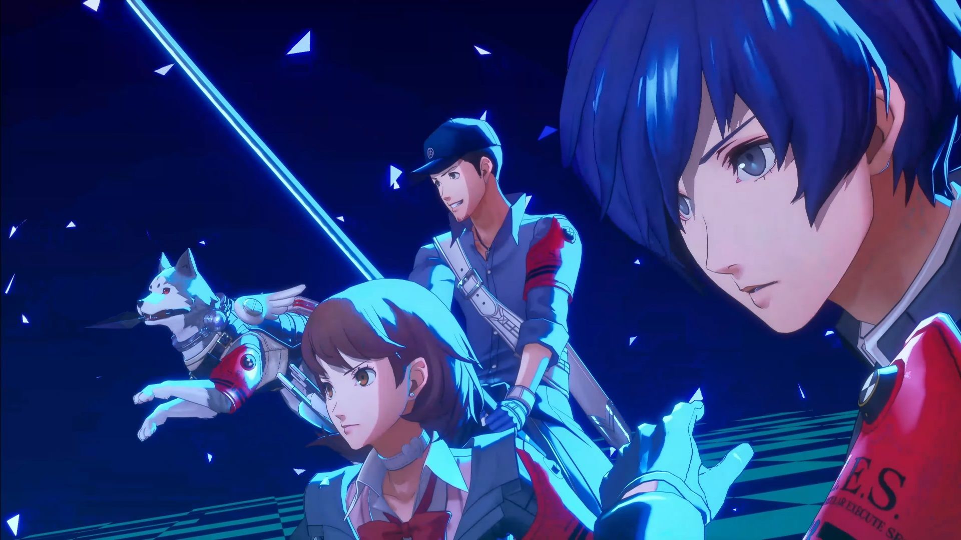 Makoto Yuki, Yukari Takeba, Junpei Iori, Persona 3 Reload, Videospiel, Full HD, Desktop-Hintergrund