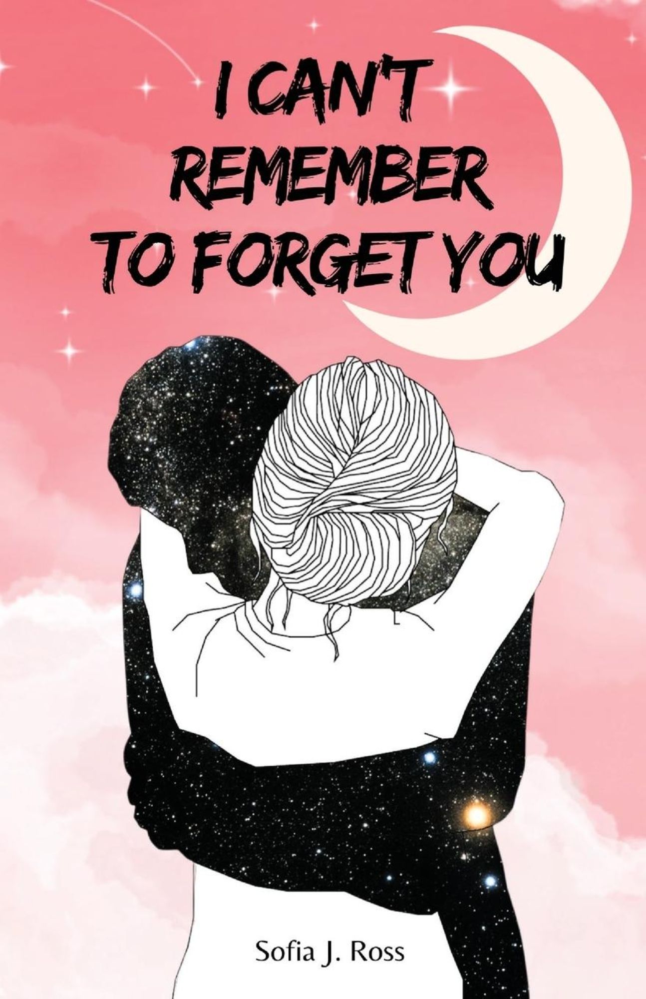 I Can't Remember to Forget You, Buchcover, Paar, Illustration, Rosa, Full HD, Handy-Hintergrundbild