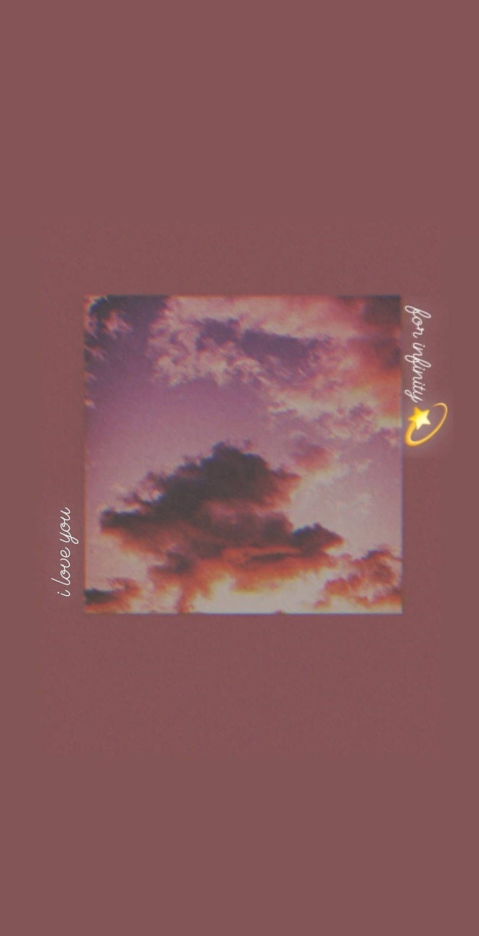 Rosa Wolken, Sonnenuntergang, Altrosa, Minimalistisch, Ästhetik, HD, iPhone-Hintergrundbild