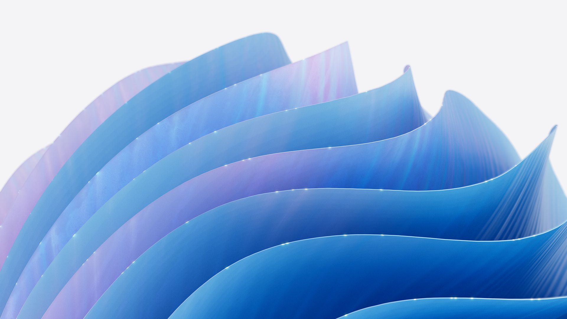 Wellen, Blau, Lila, Abstrakt, Weißer Hintergrund, Full HD Wallpaper