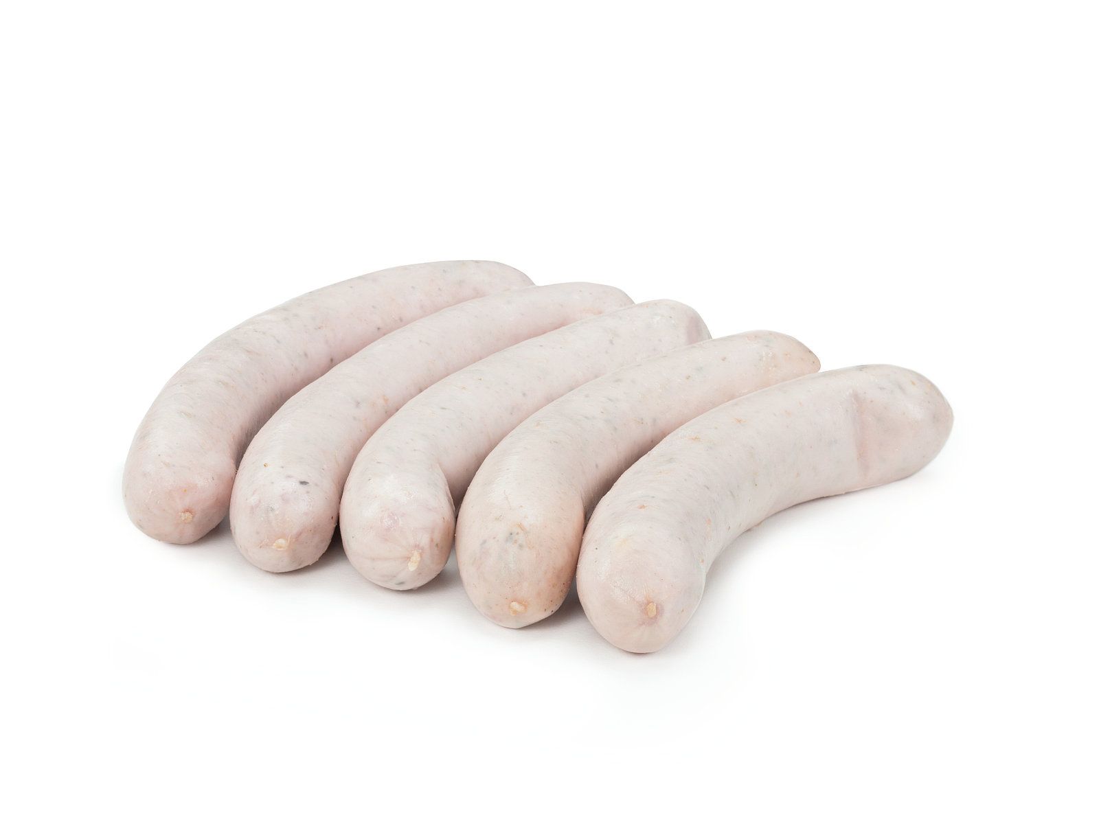 Weißwurst, Weißer Hintergrund, Freisteller, HD Wallpaper