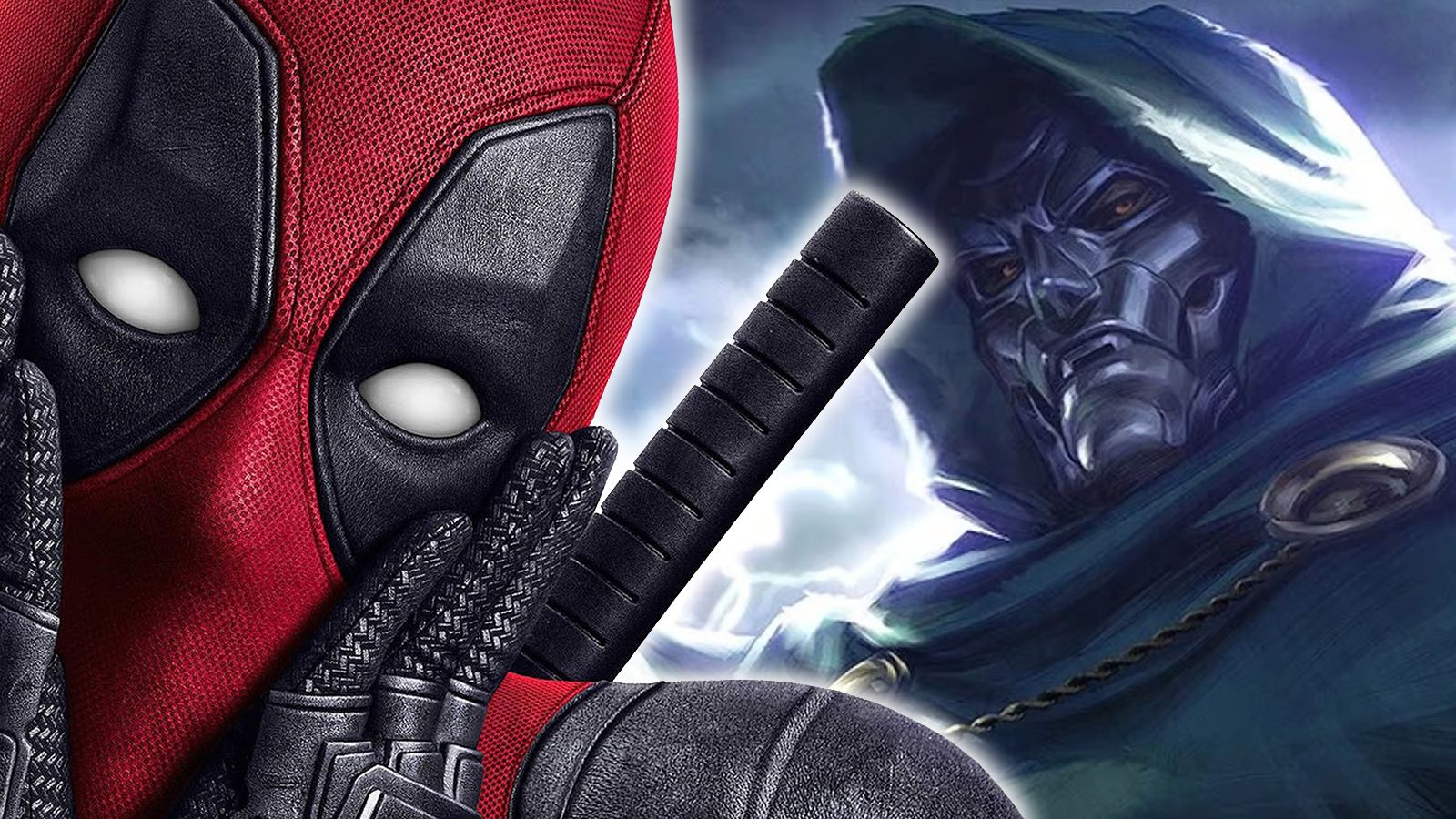 Deadpool, Doctor Doom, Marvel, Maske, Kapuze, 16:9, HD-Hintergrundbild für den Desktop