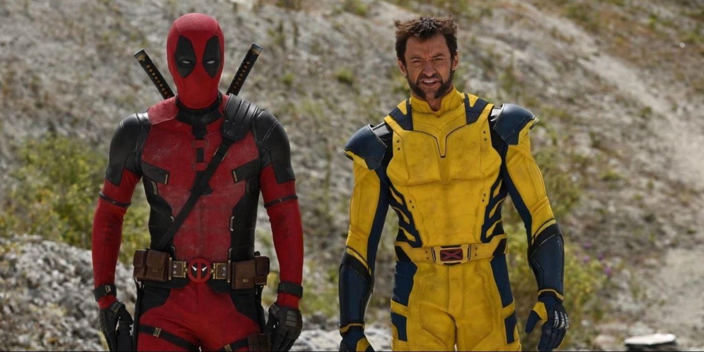 Deadpool & Wolverine, Ryan Reynolds, Hugh Jackman, Wolverine, Deadpool, Felsen, HD Wallpaper