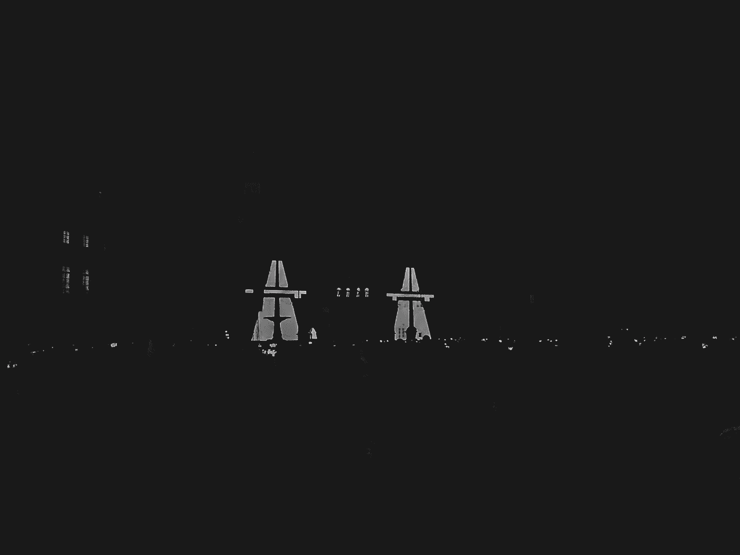 Kraftwerk, Autobahn, Dunkel, Minimalismus, Symbol, HD, Hintergrundbild fürs Tablet