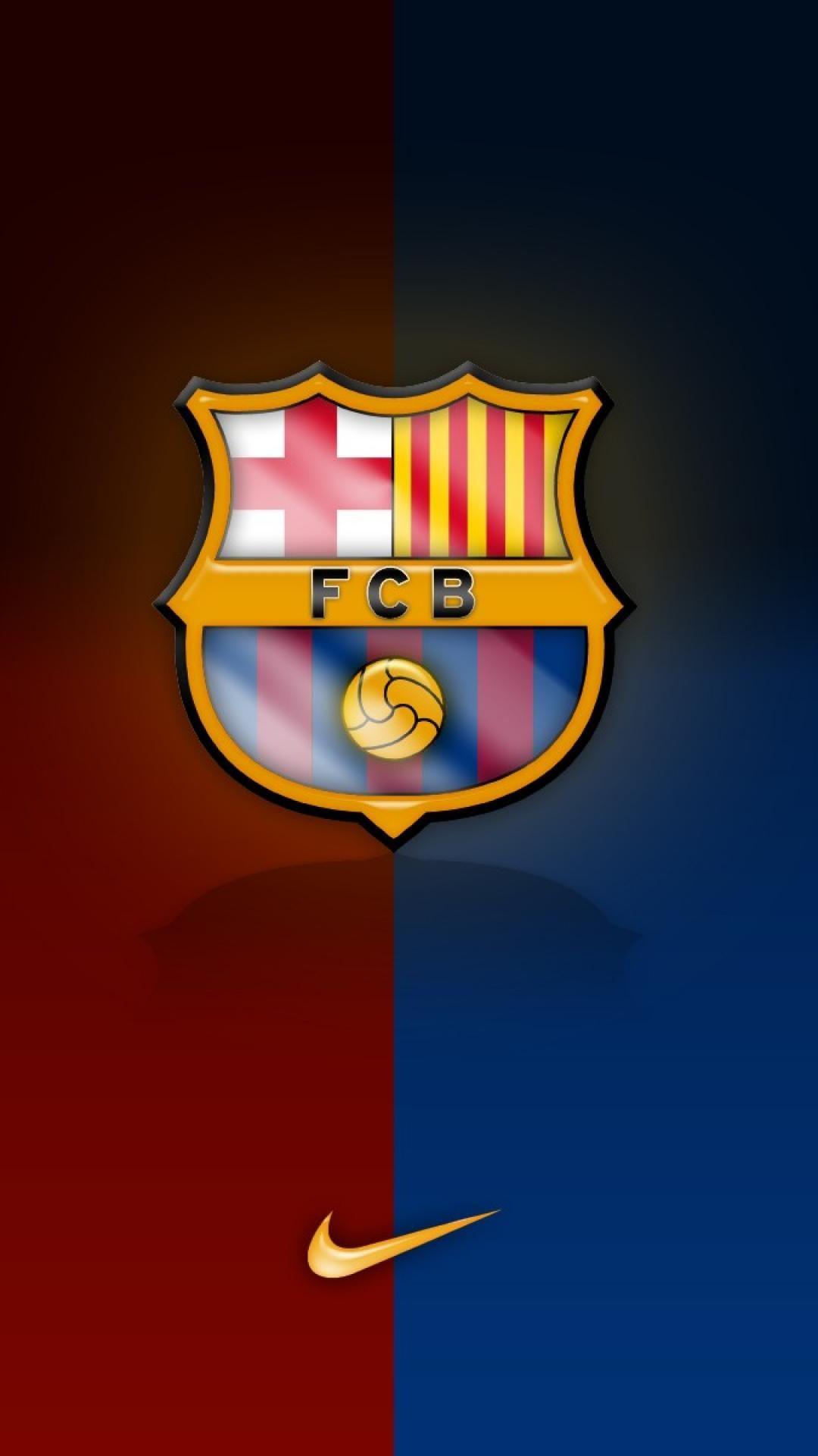 FC Barcelona, Vereinswappen, Nike, Blau-Rot, Trikotdesign, Full HD, Handy-Hintergrundbild