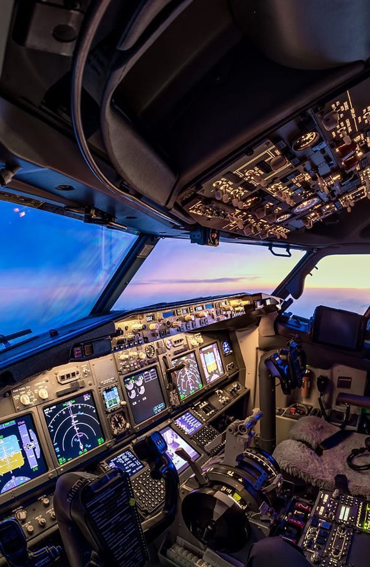Cockpit, Instrumententafel, Pilotensicht, Himmel, Flugdeck, Sperrbildschirm fürs iPhone