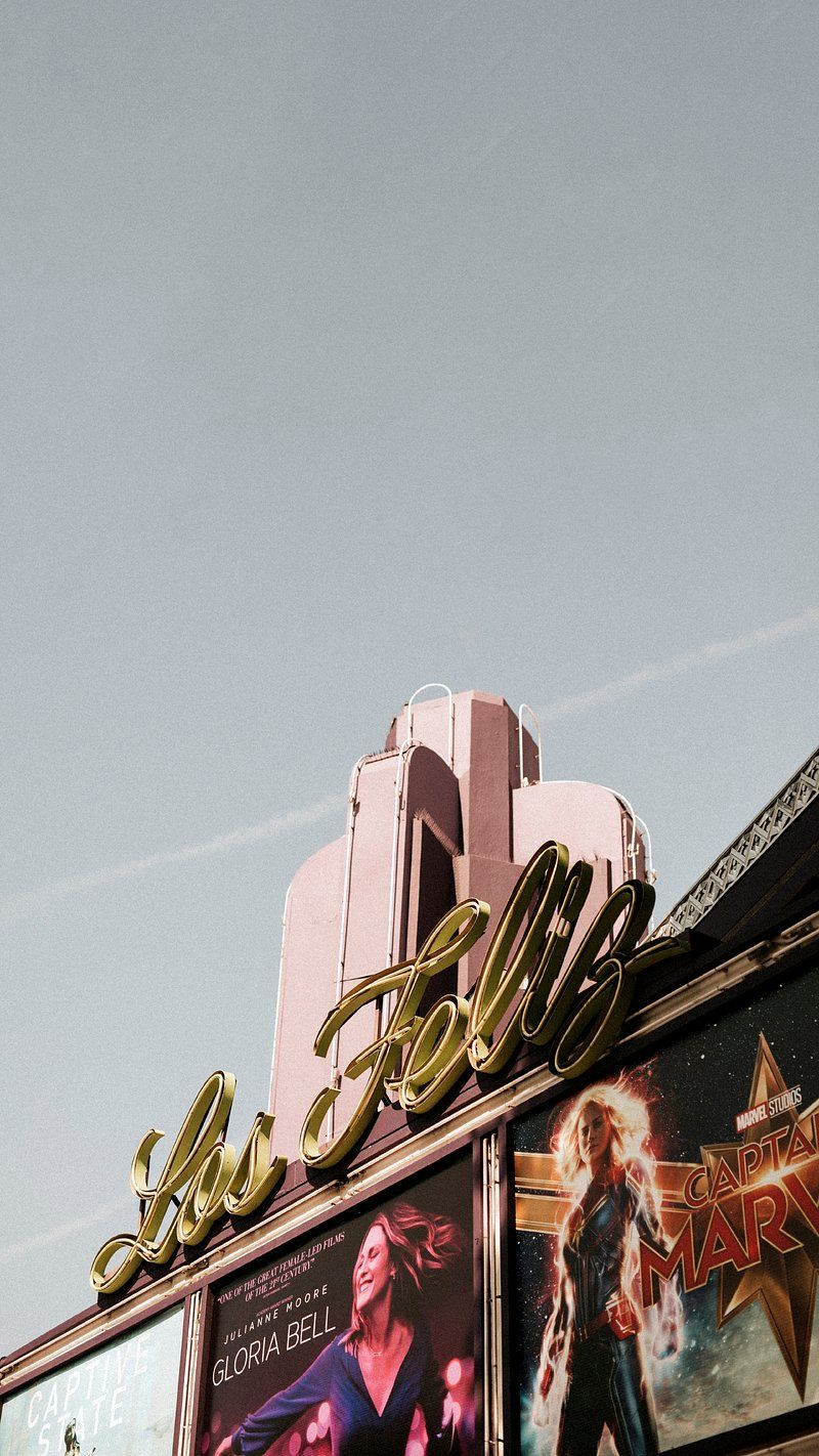 Leuchtschrift, Art déco, Gebäude, Los Angeles, HD, Hintergrundbild fürs Handy