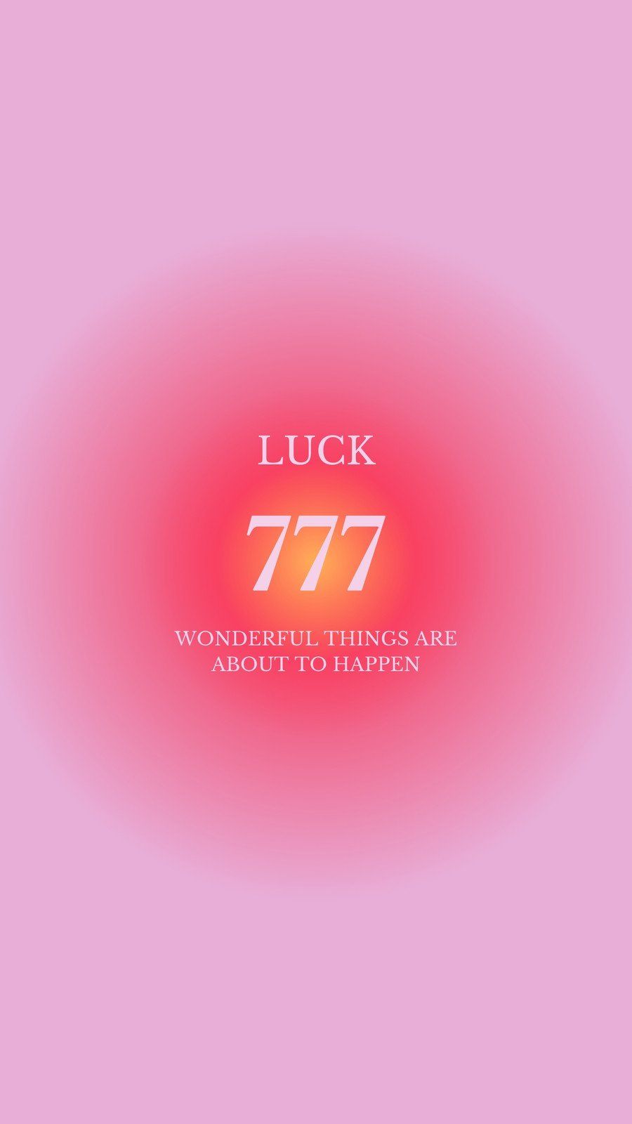 Luck, Aura-Farbverlauf, Rot, Rosa, HD, Handy-Hintergrund im Hochformat