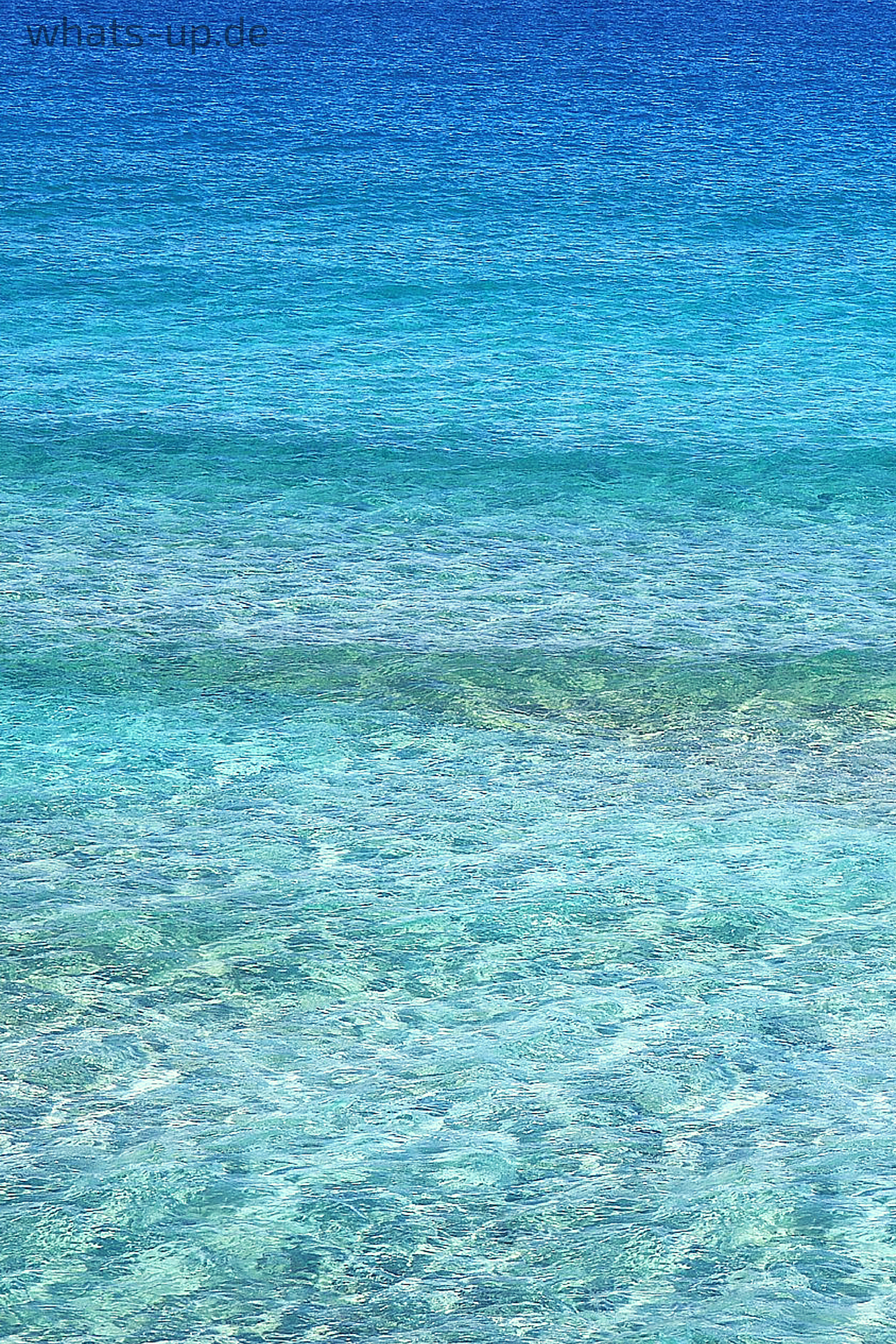 Meerwasser, Türkis, Klares Wasser, Sommer, Hintergrundbild für iPhone und Android