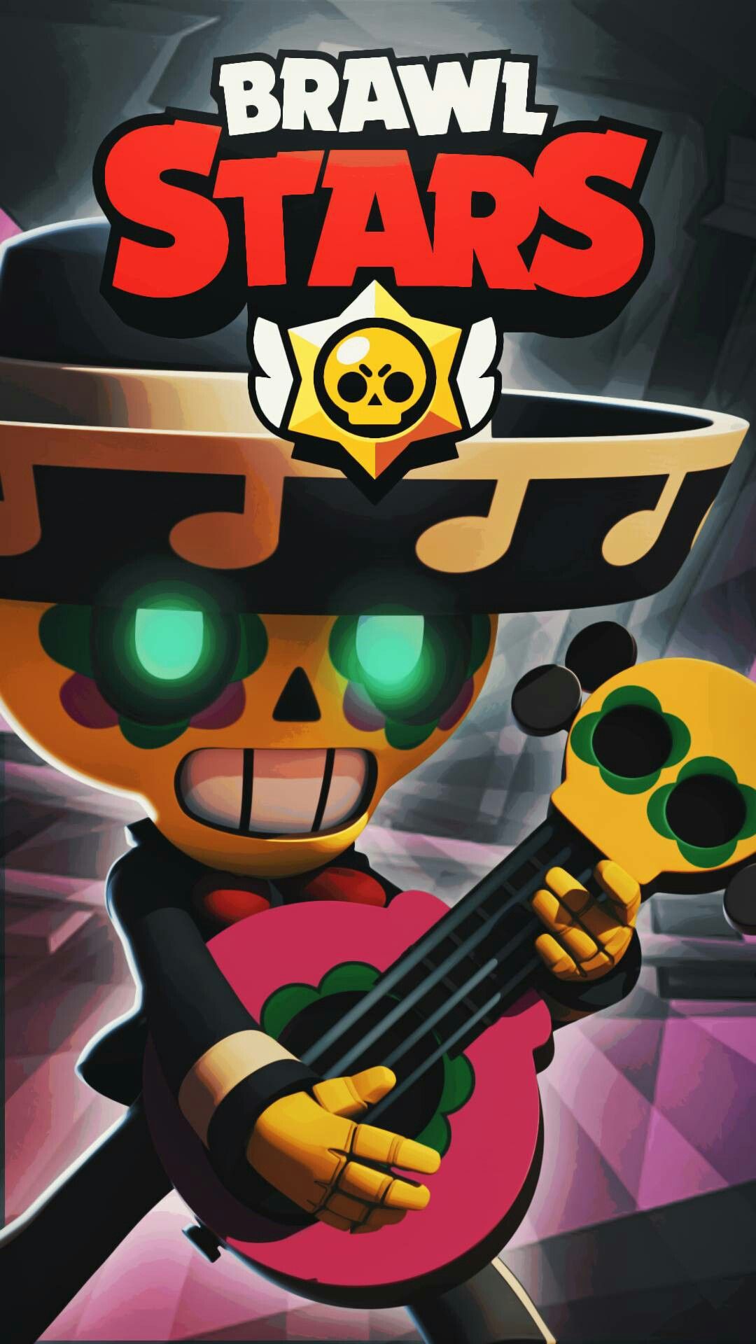 Poco (Brawl Stars), Brawl Stars, Gitarre, Logo, Full HD, Sperrbildschirm fürs iPhone