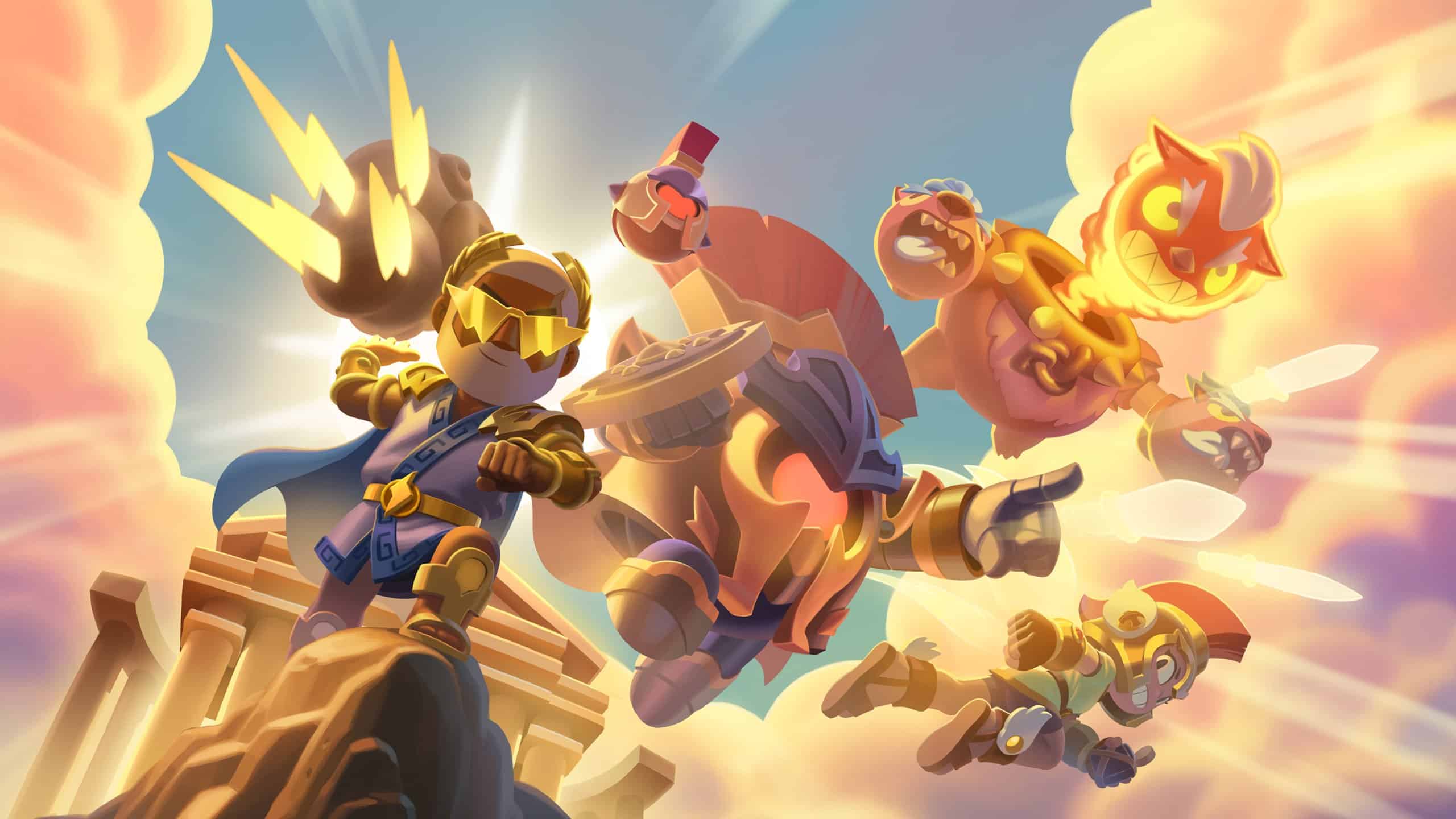 Brawl Stars, Brawler, Goldene Rüstung, Action, 2K 1440p, Desktop-Hintergrundbild