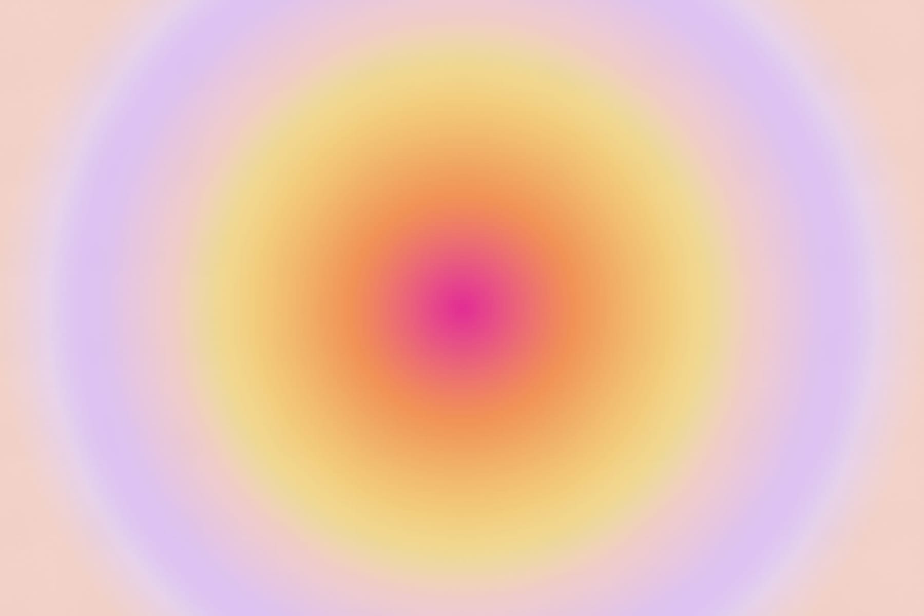 Farbverlauf, Pink, Gelb, Aura, Minimalistisch, HD, Hintergrundbild für den PC