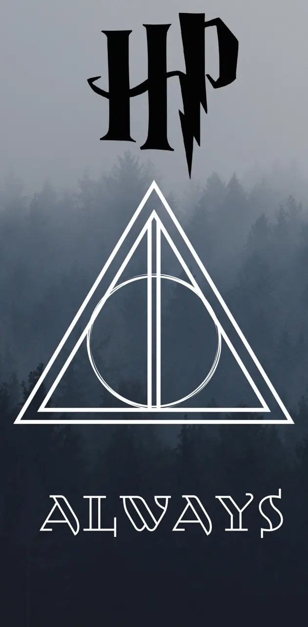 Harry Potter, HP-Logo, Heiligtümer des Todes, Always, Nebel, Android-Hintergrundbild