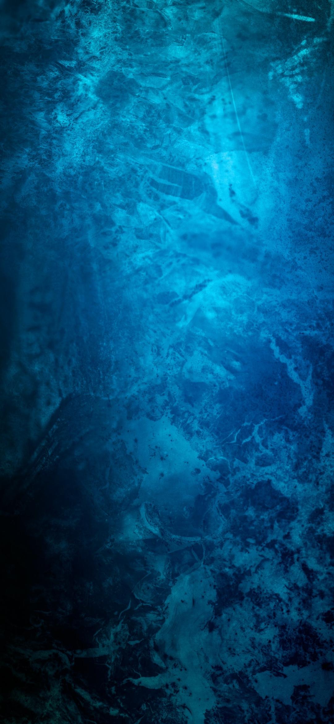 Eiskristalle, Textur, Abstrakt, Blau, Full HD, Hintergrundbild fürs Handy