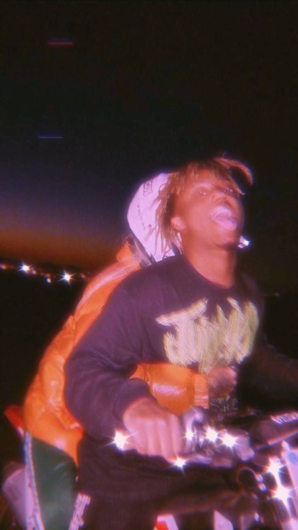 Juice WRLD, Konzert, Rotes Licht, Bewegungsunschärfe, Bühne, HD, Handy-Hintergrundbild