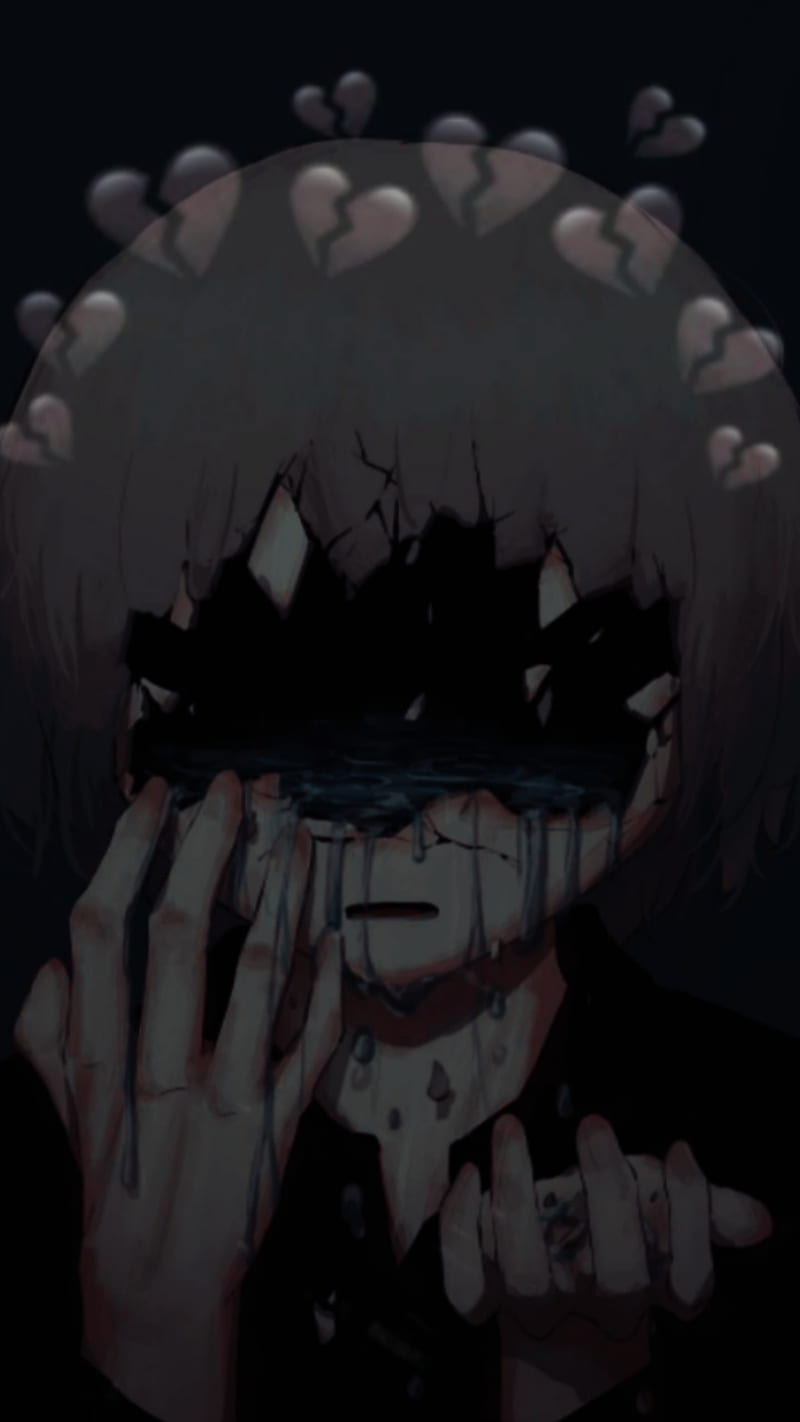 Monster, Zähne, Horror, Hände vor dem Gesicht, Dunkel, HD, Hintergrundbild fürs Handy