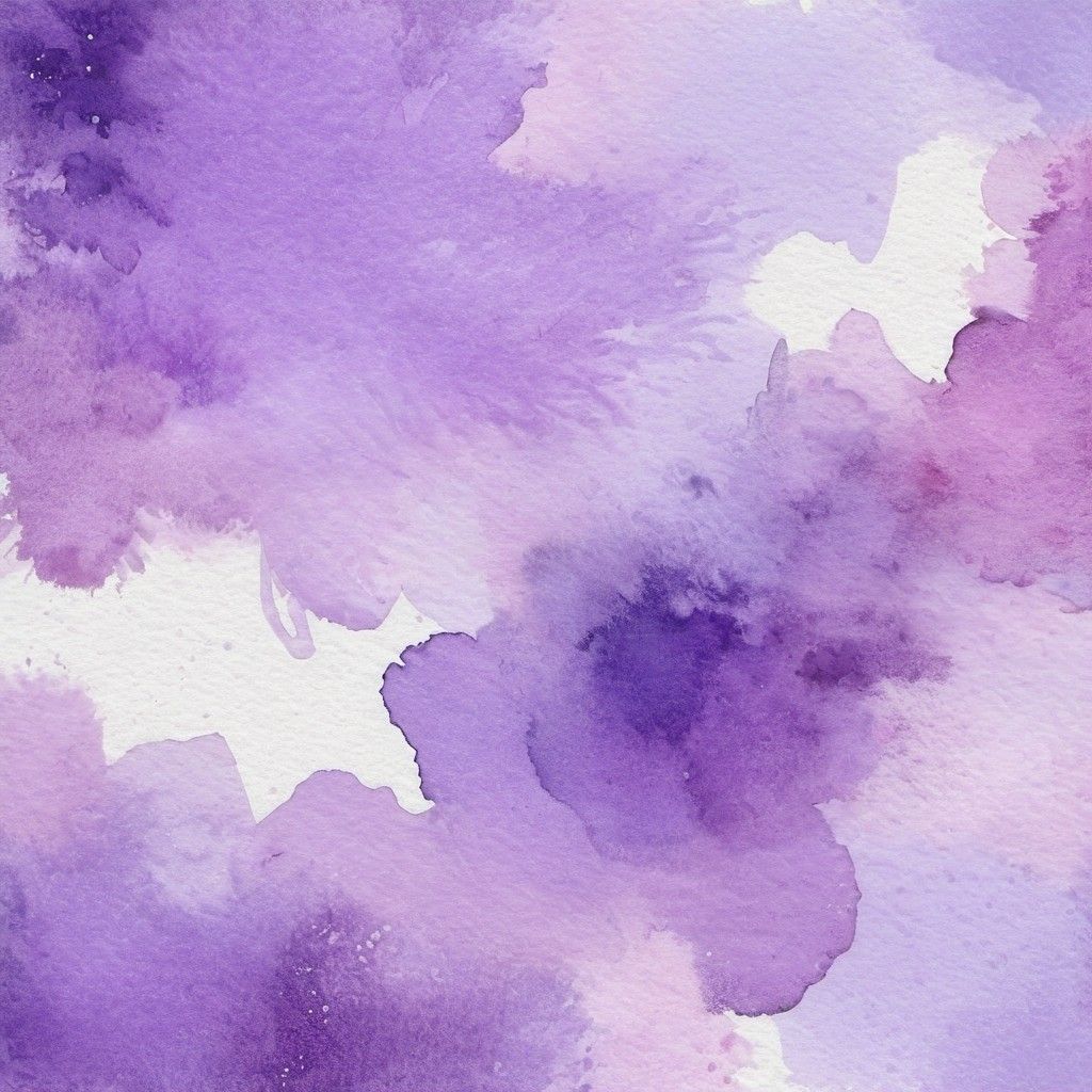 Aquarellflecken, Violett, Lavendel, Abstrakt, Wolkenmuster, Hintergrundbild fürs Tablet