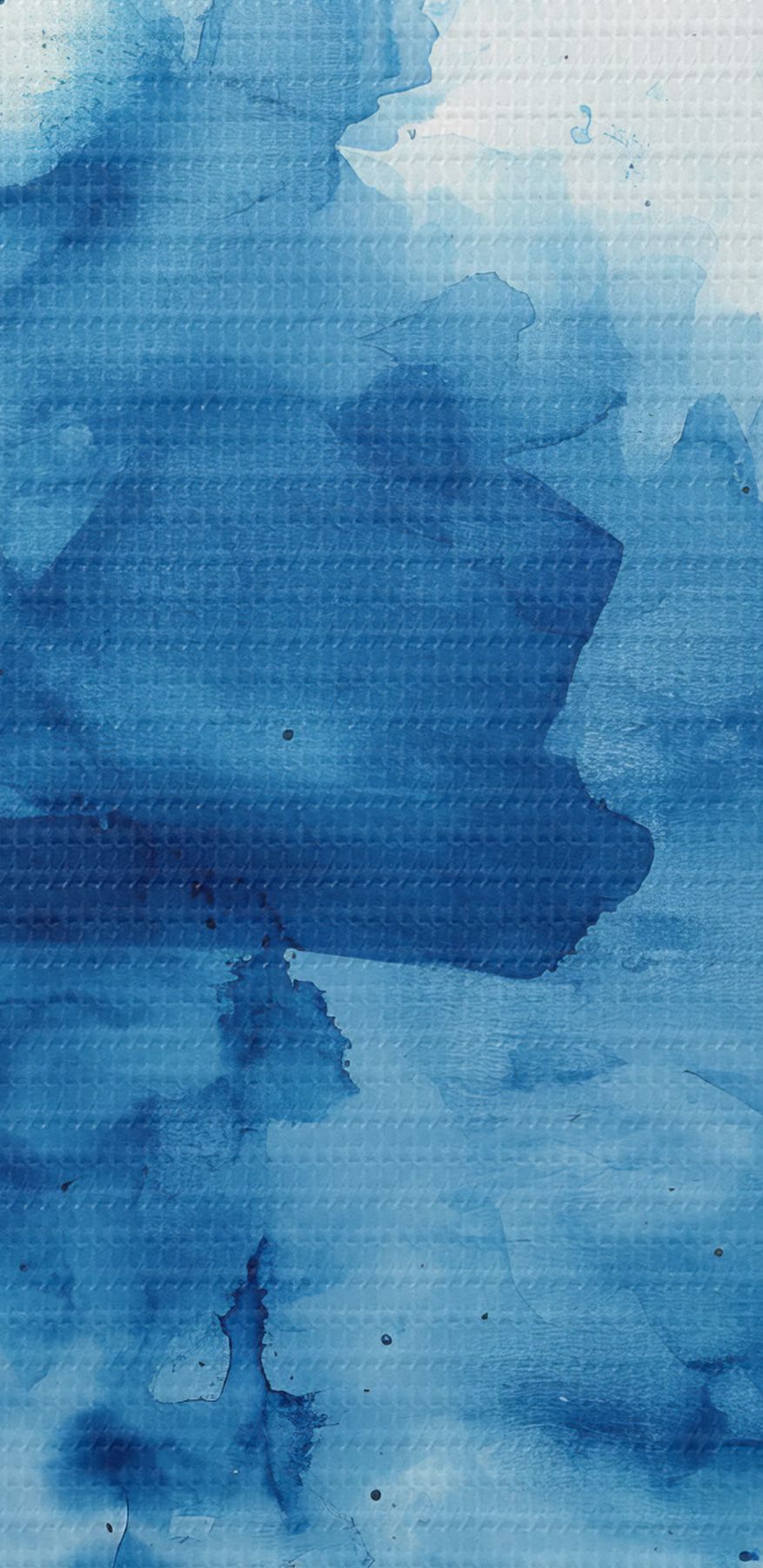 Aquarellflecken, Dunkelblau, Indigo, Abstrakt, Struktur, HD, iPhone-Hintergrundbild