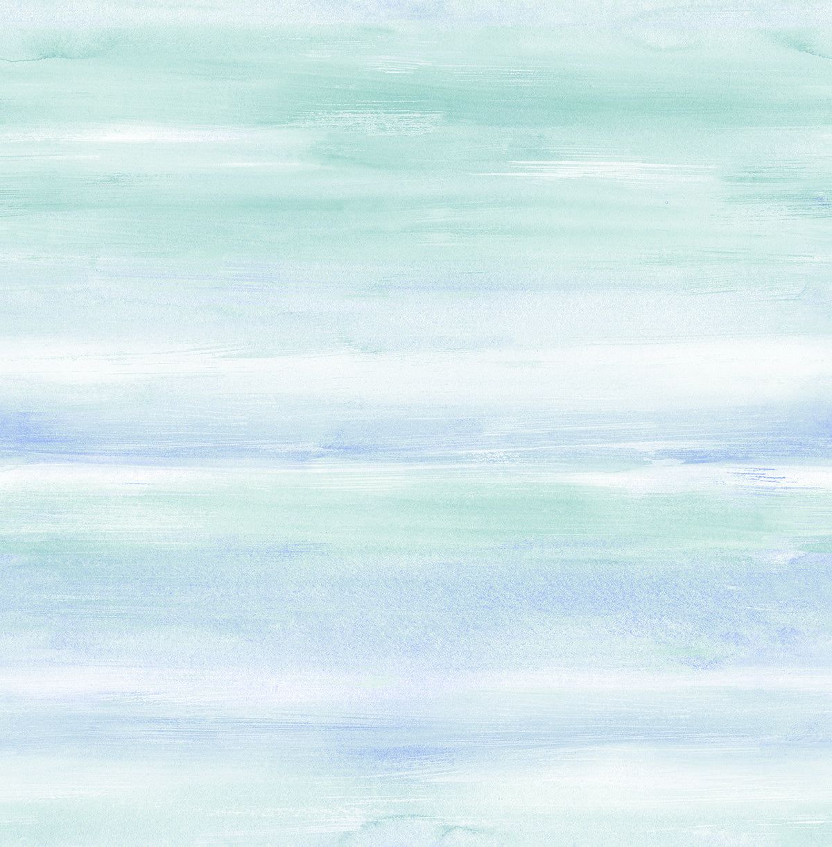 Aquarellstreifen, Hellblau, Mintgrün, Pastellfarben, Horizontale Linien, Hintergrundbild fürs Tablet