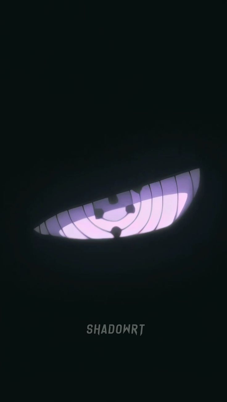 Rinnegan, Auge, Minimalismus, Dunkel, Hochformat, Hintergrundbild fürs Smartphone