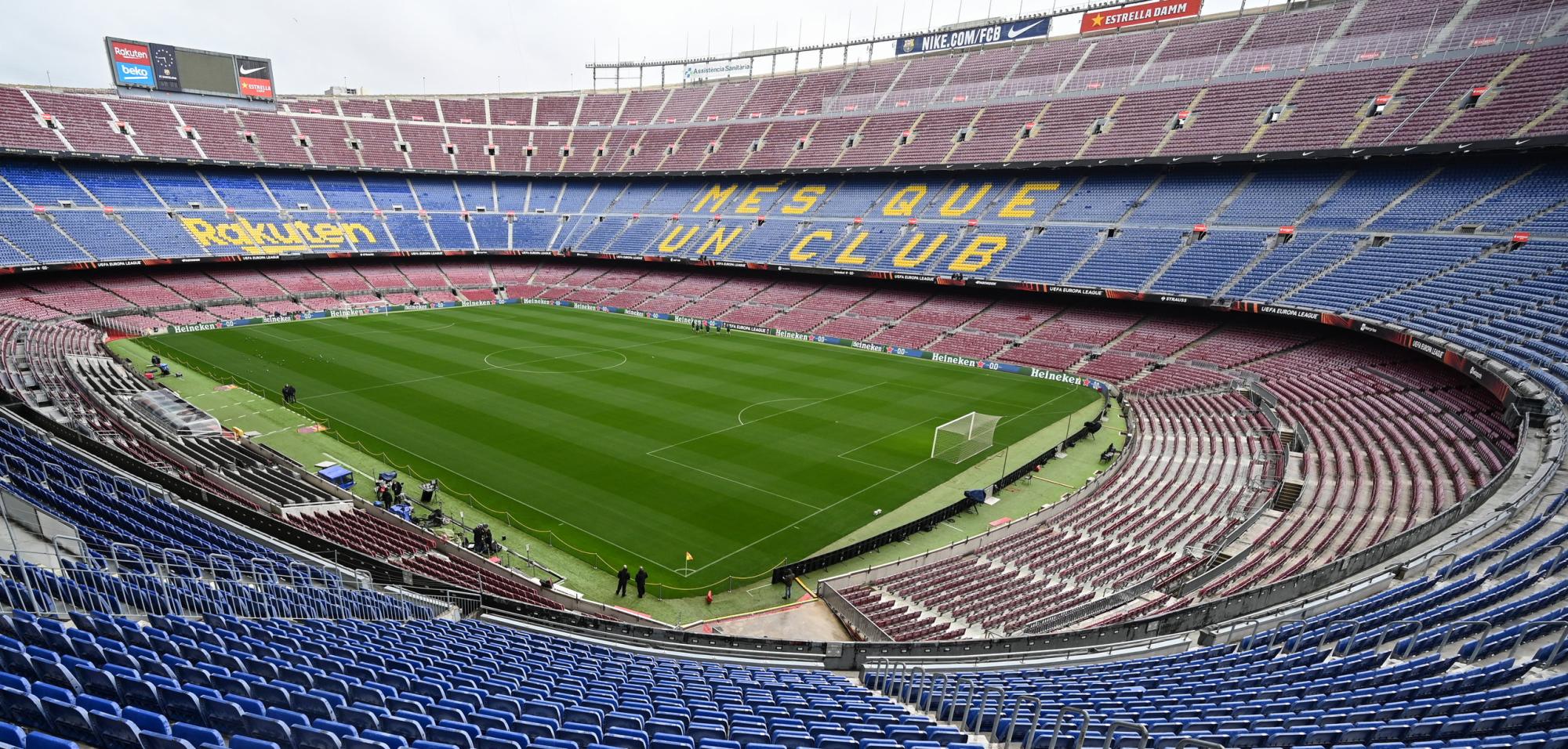 Camp Nou, FC Barcelona, Més que un club, Leeres Stadion, Zuschauerränge, Full-HD-Hintergrundbild für PC