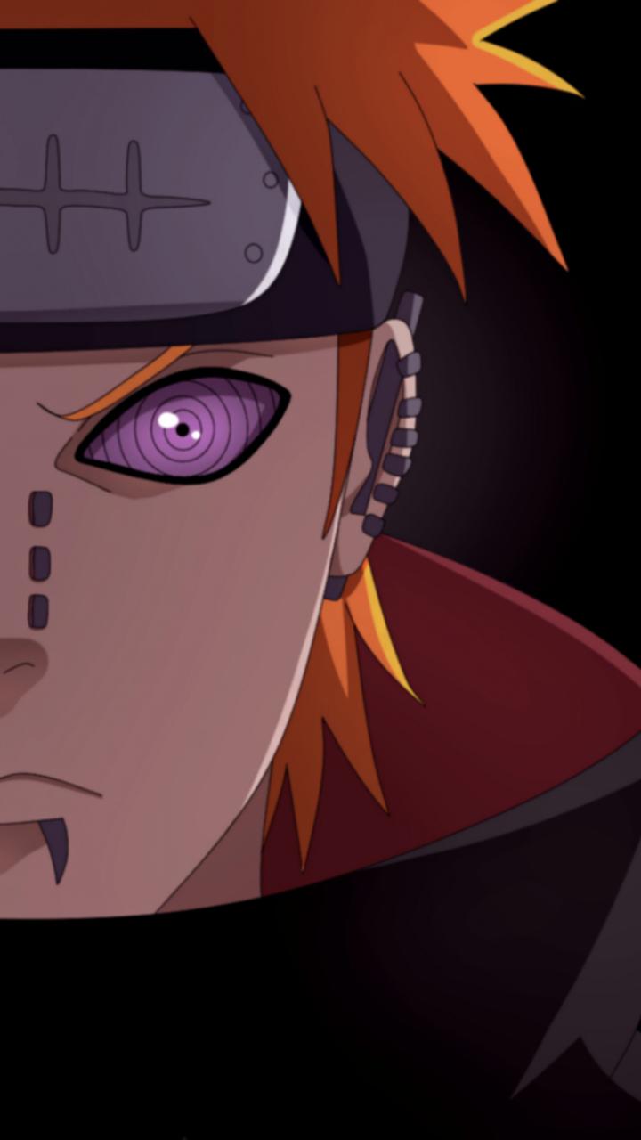 Pain, Rinnegan, Piercings, Akatsuki, Naruto, HD, Hintergrundbild fürs Handy