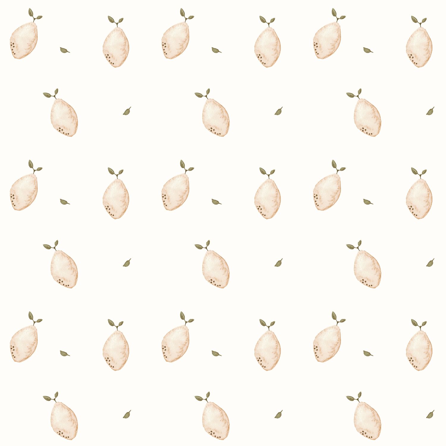 Zitronen, Muster, Beige, Minimalistisch, HD, Hintergrundbild fürs Tablet