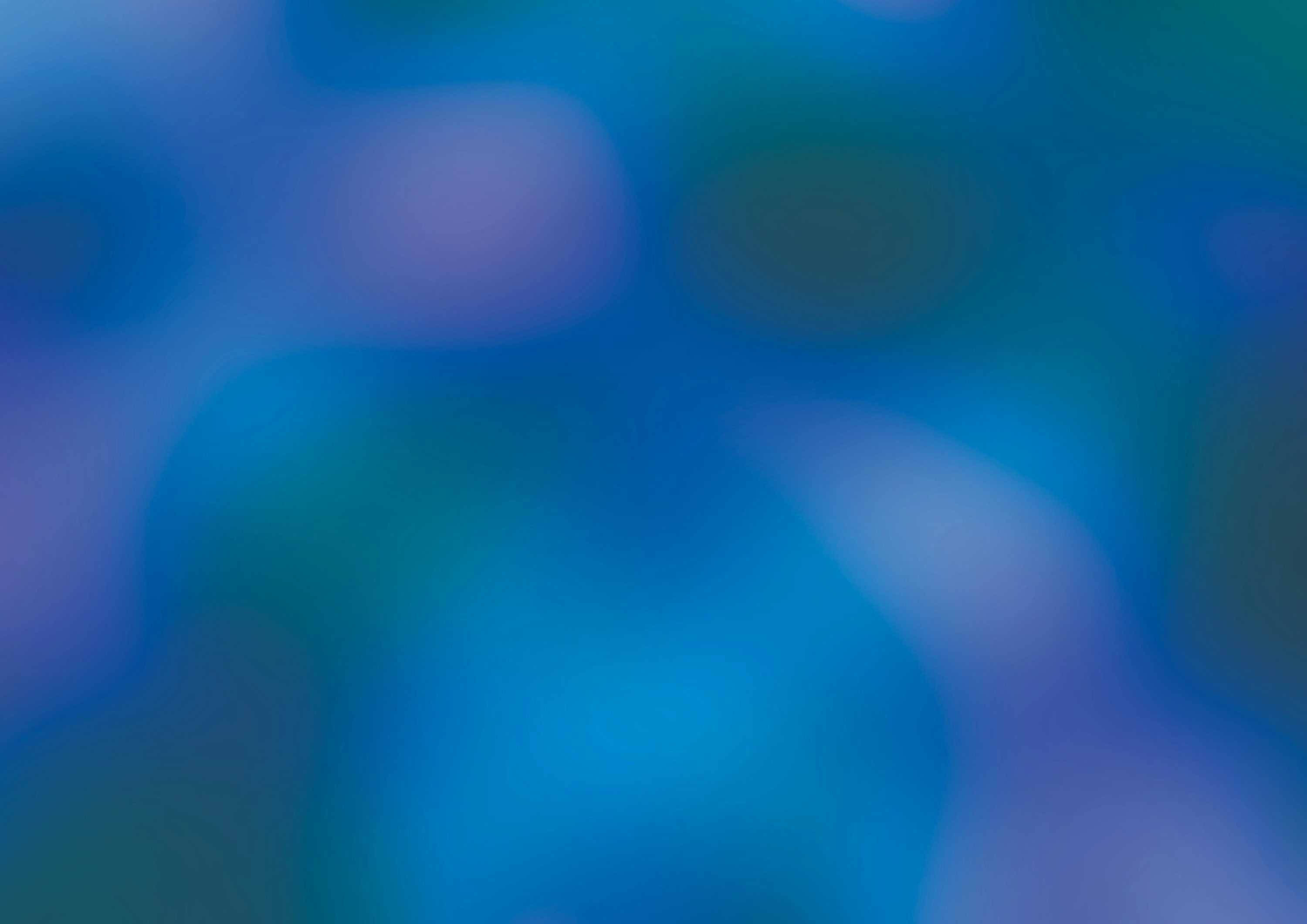 Unschärfe, Verlauf, Abstrakt, Blau-Grün, Weich, 2K, Hintergrundbild für den PC