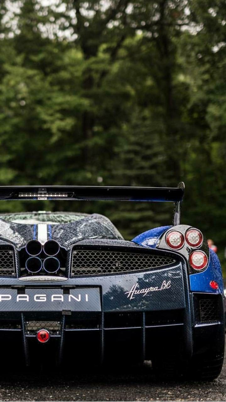 Pagani Huayra, Pagani, Heckansicht, Wald, Supersportwagen, Sperrbildschirm fürs iPhone