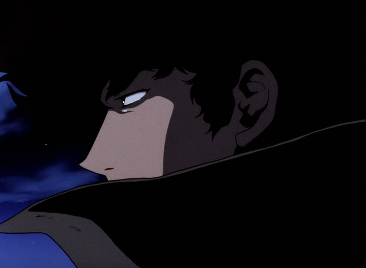 Spike Spiegel, Cowboy Bebop, Profil, Dunkel, Anime, Hintergrund