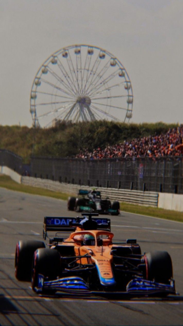 McLaren, Formel 1, Rennstrecke, Riesenrad, Rennwagen, Hochformat, Hintergrundbild fürs Smartphone