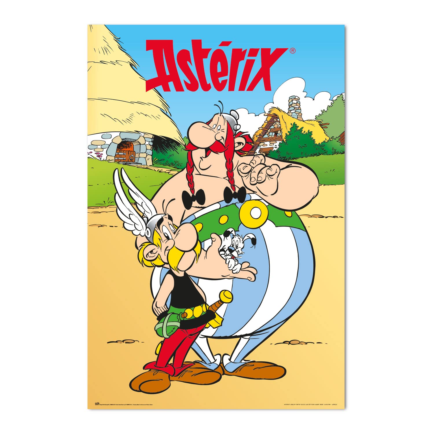 Asterix, Obelix, Idefix, Poster, Logo, HD, iPad-Hintergrundbild