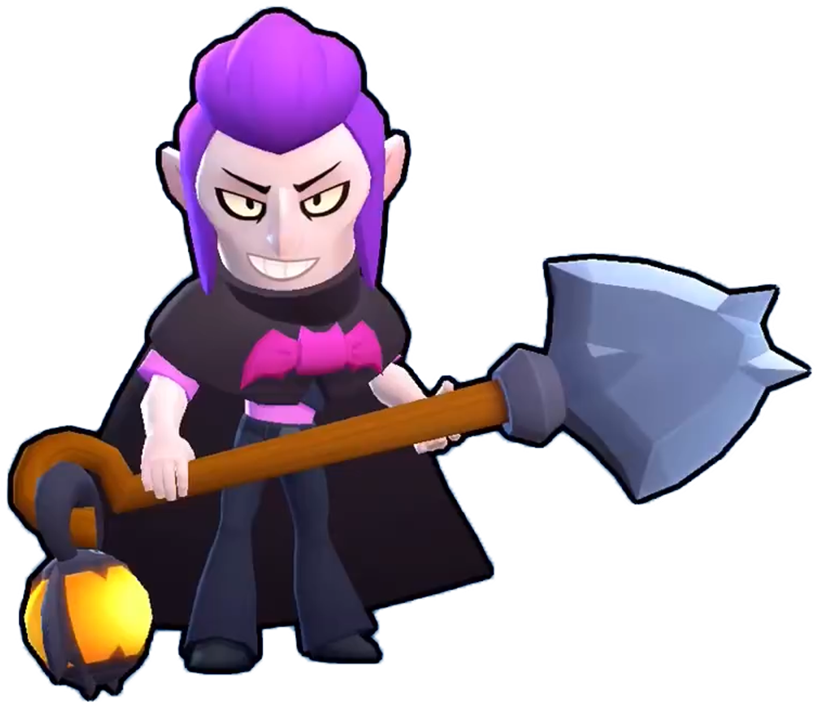 Mortis, Brawl Stars, Schaufel, Laterne, Schwarzer Hintergrund, HD Wallpaper