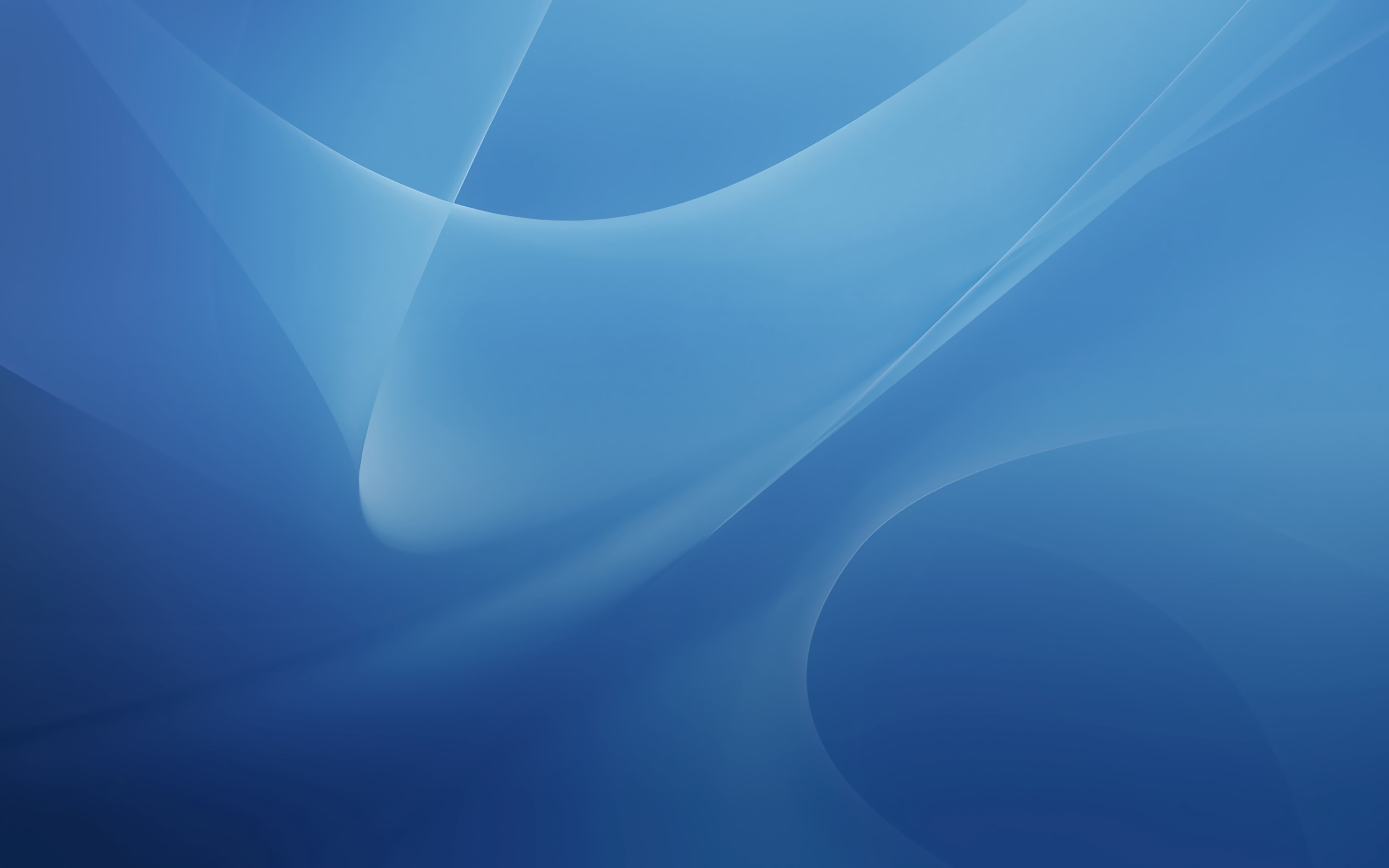 Wellenlinien, Blau, Farbverlauf, Abstrakt, 6K, Desktop-Hintergrund für Windows
