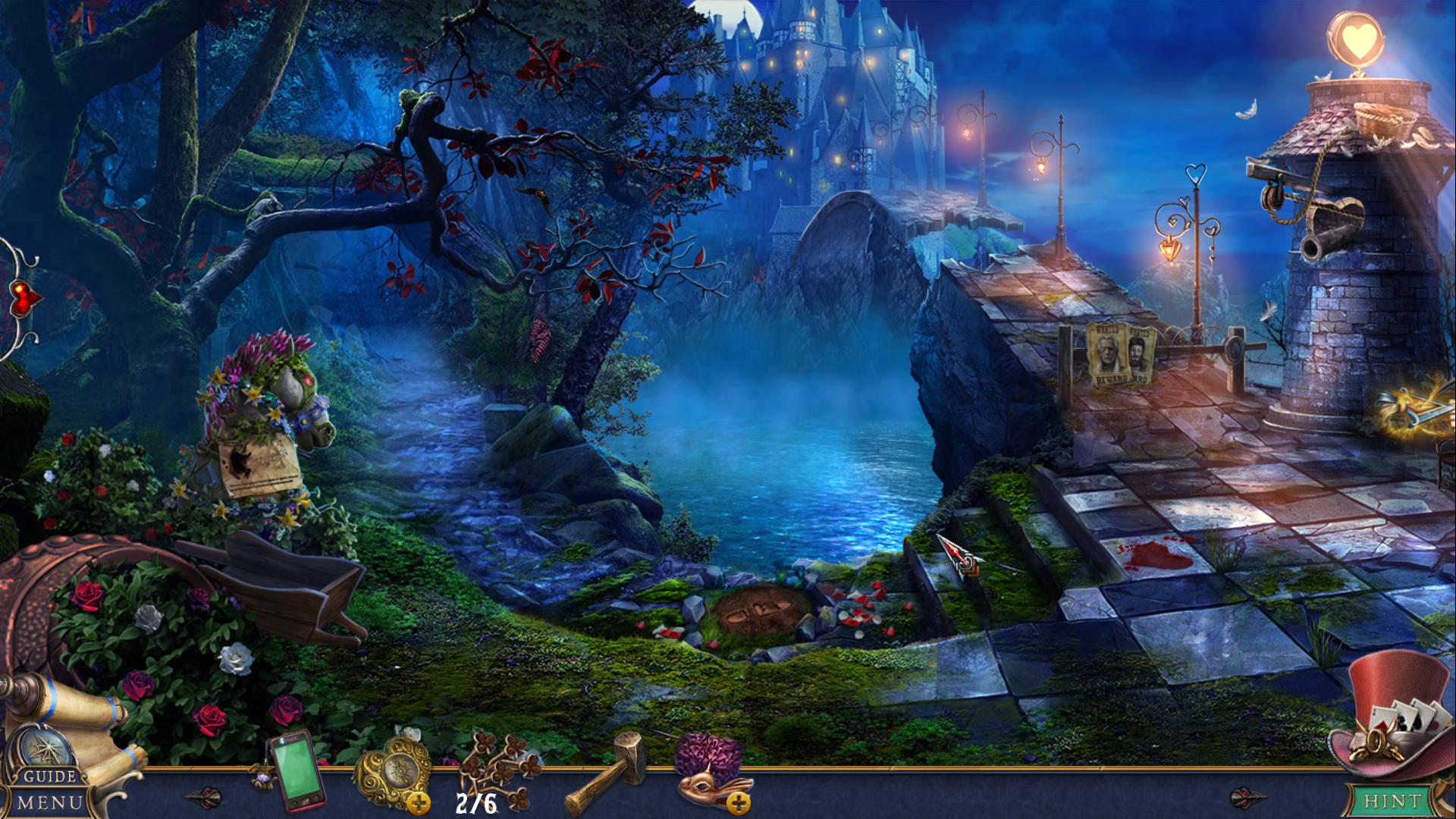 Wimmelbildspiel, Videospiel, Zauberwald, Nacht, Fantasy, 1920x1080, PC-Hintergrundbild