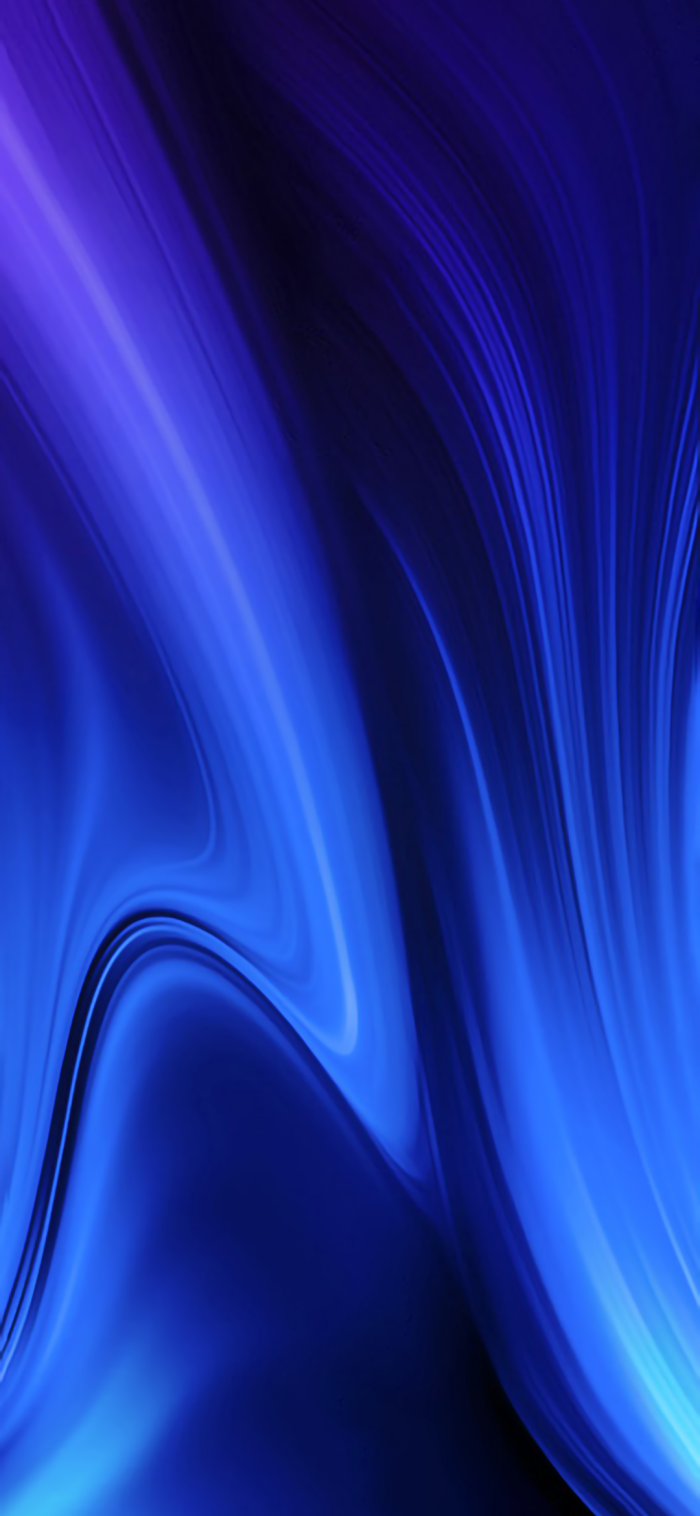 Abstrakt, Wellen, Seide, Dunkelblau, Hochformat, Hintergrundbild für iPhone und Android