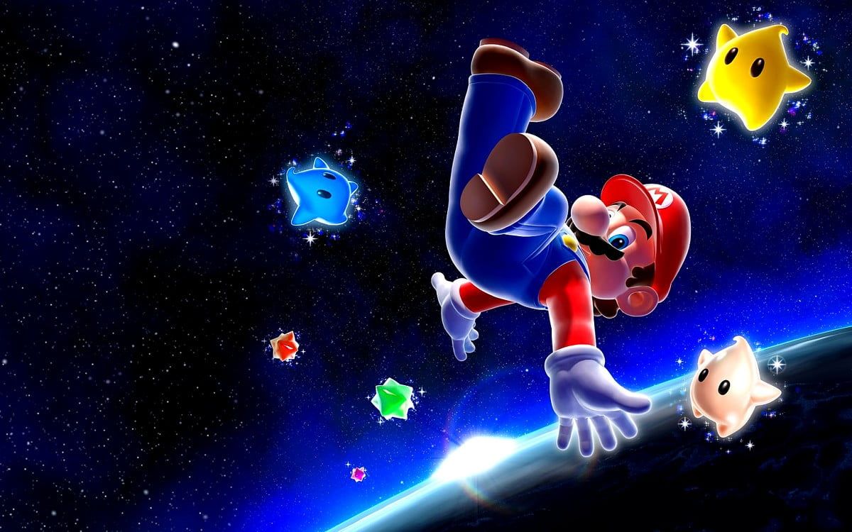 Super Mario Galaxy, Mario, Nintendo, Weltraum, Sterne, Videospiel, Hintergrundbild