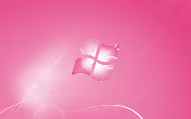 Rosa Windows-Hintergrundbilder
