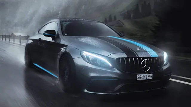 Mercedes-Benz C63 AMG – Hintergrundbilder