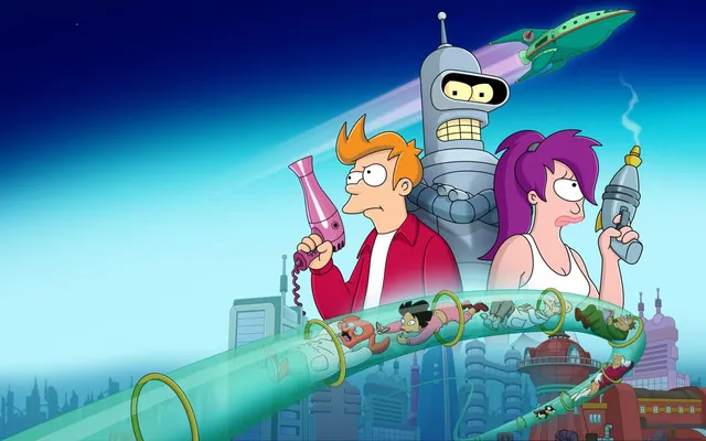 Futurama-Hintergrundbilder
