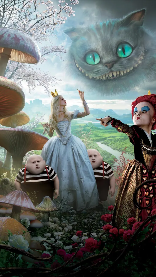 Alice im Wunderland – Hintergrundbilder